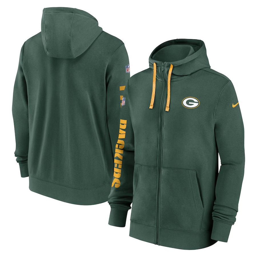 Men Green Bay Packers green style1 2024 Nike NFL Hoodie 